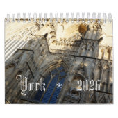 Historic York 2026 calendar カレンダー (カバー)