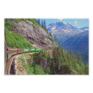 Historic Yukon Train,カナダポスター フォトプリント