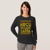 Historical Black College Alumni  HBCU Educated KAP Tシャツ (正面フル)
