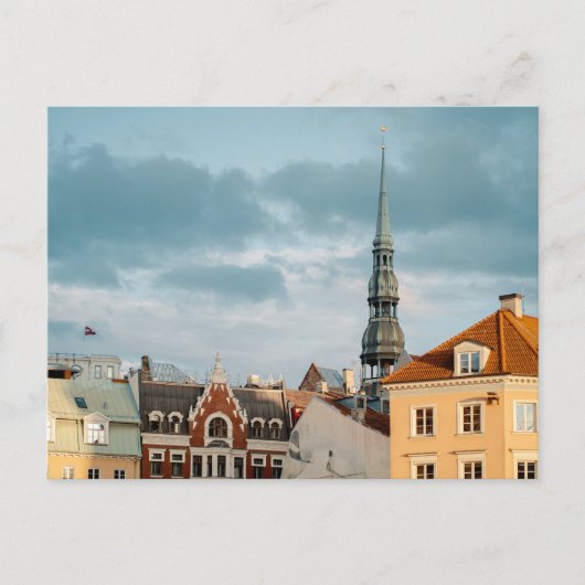 Historical buildings in Old Riga, Latvia ポストカード (正面)