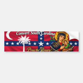 Historical Convert South Carolina Bumper Sticker バンパーステッカー