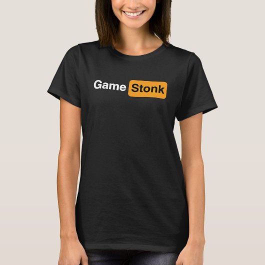 Historical Game Stonk Wallstreetbets Tシャツ (正面)