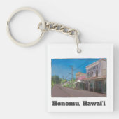 Historical Hawaii Plantation Town Honomu Nostalgic キーホルダー (正面)