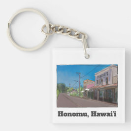 Historical Hawaii Plantation Town Honomu Nostalgic キーホルダー