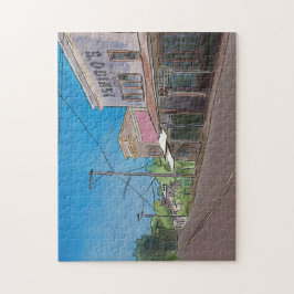 Historical Hawaii Plantation Town Honomu Nostalgic ジグソーパズル