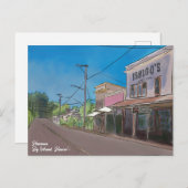 Historical Hawaii Plantation Town Honomu Nostalgic ポストカード (正面/裏面)