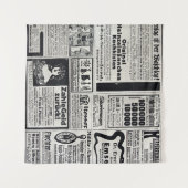 Historical Kiev: 1917年新聞イラストレーション タペストリー (正面(横))