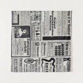 Historical Kiev: 1917年新聞イラストレーション タペストリー (正面(横))