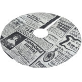 Historical Kiev: 1917年新聞イラストレーション ブラッシュドポリエステルツリースカート (アングル)