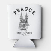 Historical Landscape of Prague, Czech Republic 缶クーラー (裏面)
