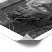 Historical Maple Row Farm photograph ポスター (角)