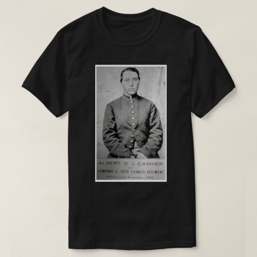 Historical photo, Albert Cashier- Union Soldier Tシャツ (デザイン正面)