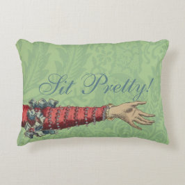 Historical Romance Manicule Pretty Accent Pillow アクセントクッション