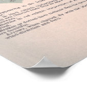 Historical Weather Map ポスター (角)