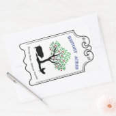 History Acresロゴスタンプ 長方形シール (封筒)