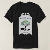 History Acres黒Tシャツ Tシャツ (デザイン正面)