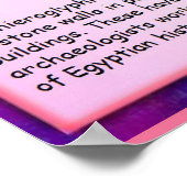 History, Ancient Egypt, Egyptian writing ポスター (角)