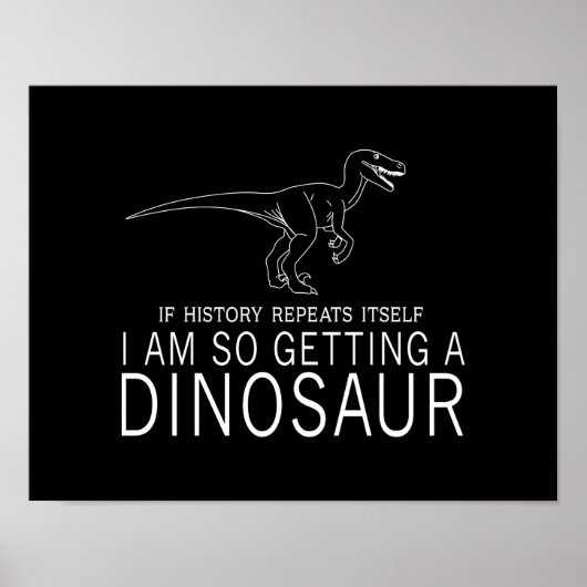 History and Dinosaurs ポスター (正面)
