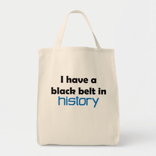 History black belt トートバッグ (正面)