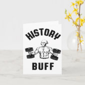 History Buff Funny George Washington Workout , Sma カード (黄色い花)