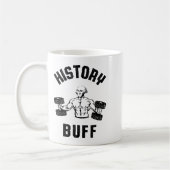 History Buff Funny George Washington Workout , Sma コーヒーマグカップ (左)