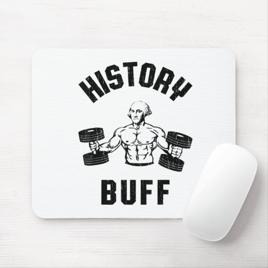 History Buff Funny George Washington Workout , Sma マウスパッド (マウス)