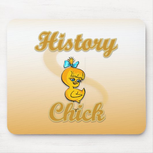 History Chick マウスパッド (正面)