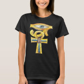 History of Ancient Egypt  Egyptology Eye Tシャツ (正面)