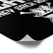 History Teacher Real Goths Don't Wear Black They S ポスター (角)