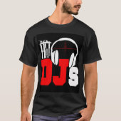 Hit House DJs Black T Shirt Tシャツ (正面)