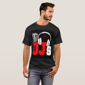 Hit House DJs Black T Shirt Tシャツ (正面フル)