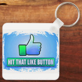 Hit That Like Button キーホルダー (裏面)