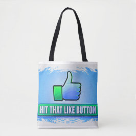 Hit That Like Button トートバッグ