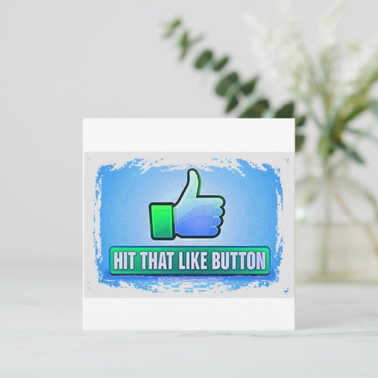 Hit That Like Button 招待状 (スタンド正面)