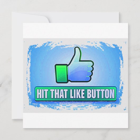 Hit That Like Button 招待状 (裏面)