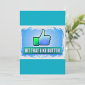 Hit That Like Button Invitations & Announcements 招待状 (スタンド正面)