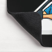 Hit The Road Dude Lock Em' Up Funny For Men Women  マウスパッド (コーナー)