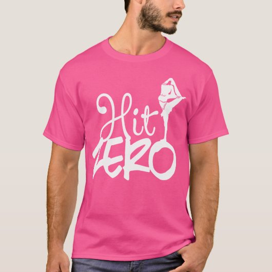 Hit Zero コンペ チア チーム スコーピオン スタント 任意 Tシャツ (正面)