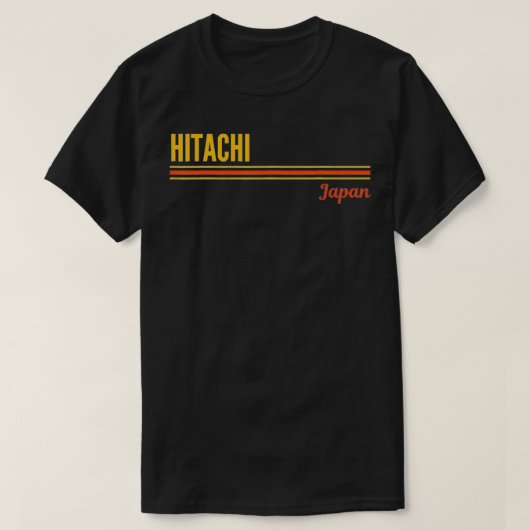Hitachi Japan  Tシャツ (デザイン正面)