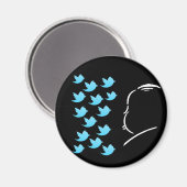 Hitch and Tweets マグネット (正面/裏面)