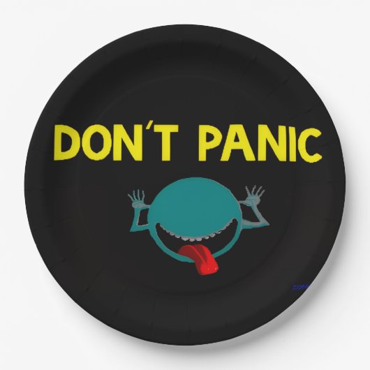 Hitch Hiker's ペーパープレート (正面)