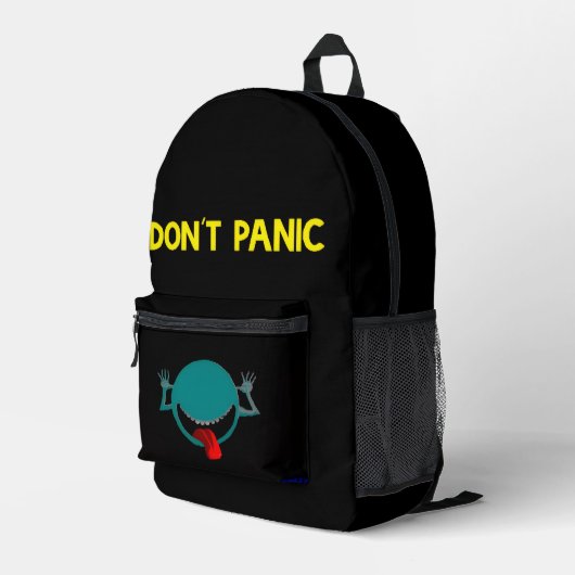 Hitch Hiker's backpack プリントバックパック (裏面右端)