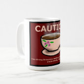 Hitchikerのガイドの熱い茶 コーヒーマグカップ (正面左)