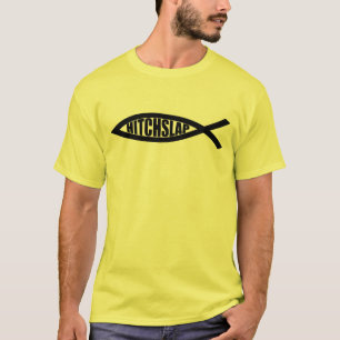 "HITCHSLAP魚" Tシャツ