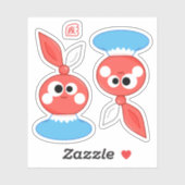 【HiTs】Mascot Character にぽくん Nipo kun Sticker - ① シール (シート)