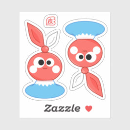 【HiTs】Mascot Character にぽくん Nipo kun Sticker - ① シール