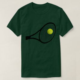 Hitting A Tennis Ball Tシャツ