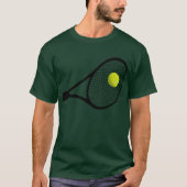 Hitting A Tennis Ball Tシャツ (正面)