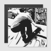 Hitting the Ramp - Skateboarder (正面/裏面)