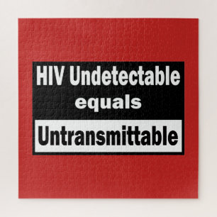 HIVの検出不可能はHIVの送信不能に等しい ジグソーパズル